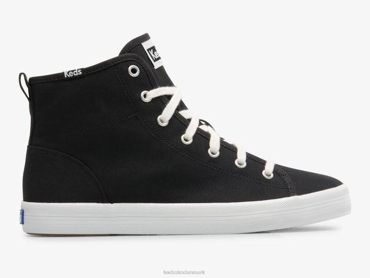 Keds Kvinder kickstart hi canvas sneaker 8T60114 sort 8T60114
